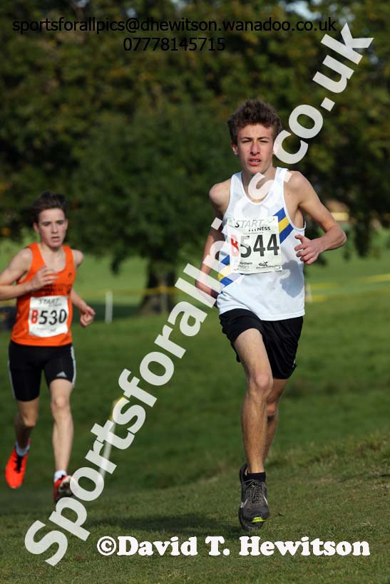 Mens under-17s Northern Cross Country Relays. Photo: David T. Hewitson/Sports for All Pics